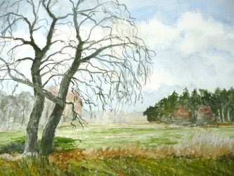 Rangsdorf nahe der Autobahn (1996)