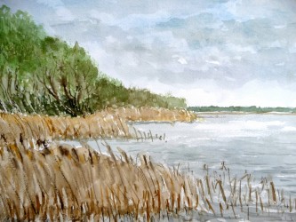 Frühjahr am Rangsdorfer See III (1999)