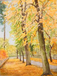 Goldenes Herbstlaub überall (2015)