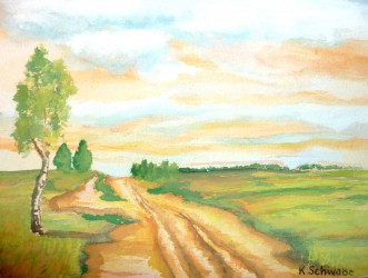 Weg in der Mark Brandenburg (1952)