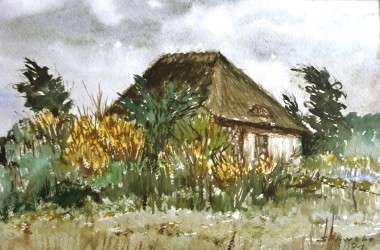 Altes Haus auf Hiddensee (1971)