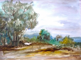 Usedomer Landschaft I (1973)