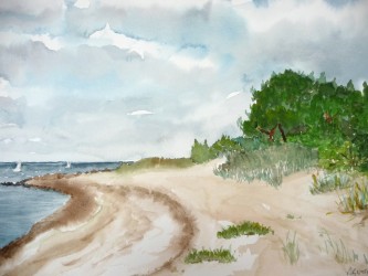 Strand von Thiessow (Rügen) (2006)