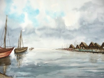 Am Saaler Bodden in Althagen (2008)