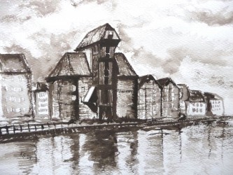 Das Krantor in Danzig (Gdansk) (1974)