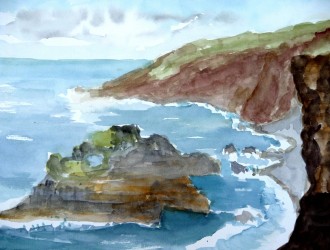 Die Küste bei Santo Domingo – Garafia (La Palma) (2002)