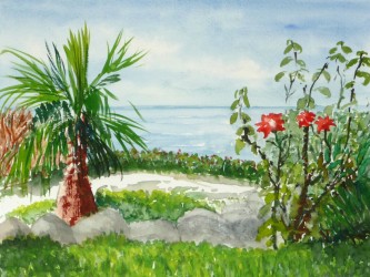 Am Hotelstrand von Side I (Türkei) (2003)