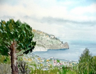 Blick auf Lacco Ameno im Frühdunst (Ischia) (2005)