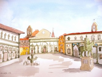 Piazza Annunciata in Florenz (2007)